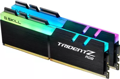 RAM Memorje G.Skill Trident Z RGB F4-3200C16D-16GTZR DDR4 16 GB 3200 MHz CL16, e zezë, set 2x8 GB