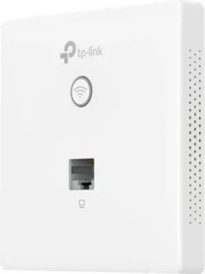 Access Point, TP-Link, EAP115-WALL Auranet, Wireless N 300Mbps, PoE, wall-plate, e bardhë