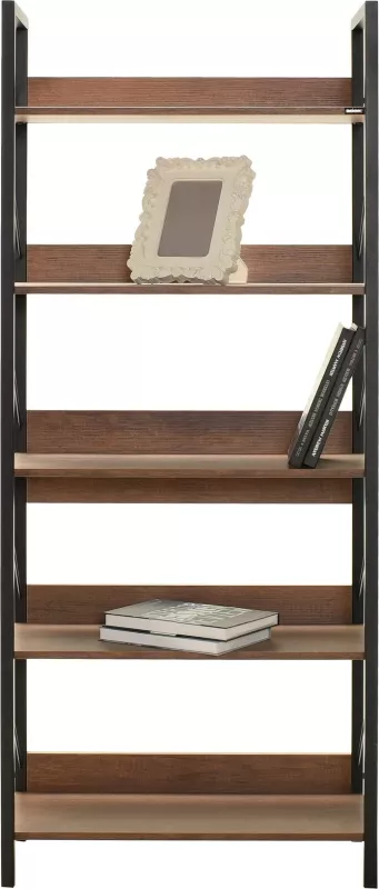 Raft librash Hanah Home, Ktp-850-Oo-1, ngjyrë arre, 73x172x35cm