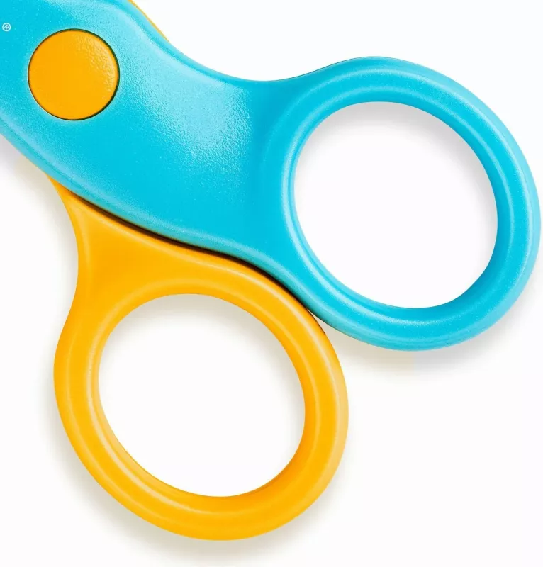 Gërshërë STAEDTLER Noris Junior për fëmijë, 100mm, metal, blu/verdhe