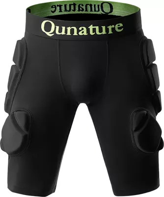Shortse mbrojtëse ijeve Qunature Ski Advanced L, EVA, të zeza