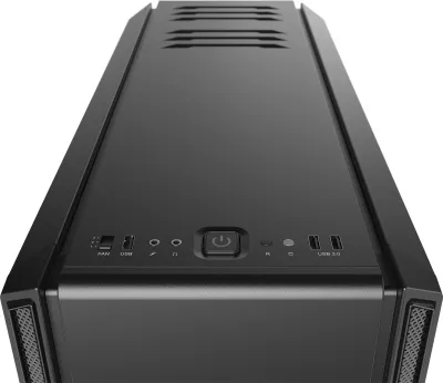 Kasë Be Quiet! Silent Base 601 Window, Midi Tower, ATX, EATX, micro ATX, Mini-ITX, e zezë