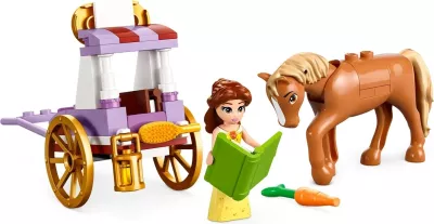 Set LEGO Disney 43233, Karroca e Belle's Storytime