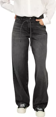 Xhinse për femra Only ONLGIANNA MW Straight DNM DOT980, të zeza [Madhësia: W31 L32]