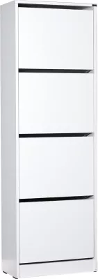 Dollap për këpucë, ngjyrë e bardhë, SHC-340-BB-1