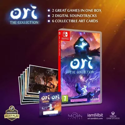 Lojë Nintendo Switch iam8bit Ori: The Collection (2 lojëra, PEGI 7, 6 art cards, 2 soundtrack digjital)