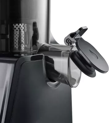 Shtrydhëse e ngadaltë CASO JuiceFit 3512 200 W, e zezë mat, set me 2 enë 800 ml