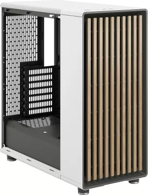Kasë Fractal Design North Chalk White, Midi Tower, xham i kalitur