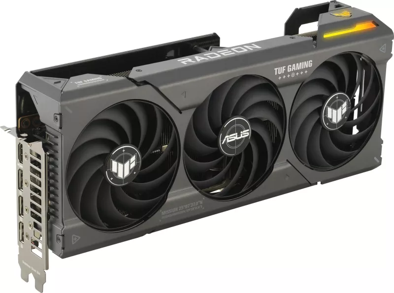 Kartelë grafike ASUS TUF Gaming TUF-RX7800XT-O16G-GAMING, Radeon RX 7800 XT, 16 GB, Gri