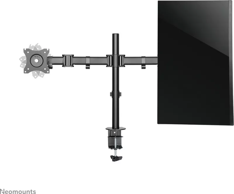 Krah monitori Newstar NM-D135DBLACK, për tavolinë, 27", i zi