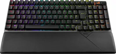 Tastierë mekanike gaming ASUS ROG Strix Scope II 96 Wireless, RGB, QWERTZ, e zezë