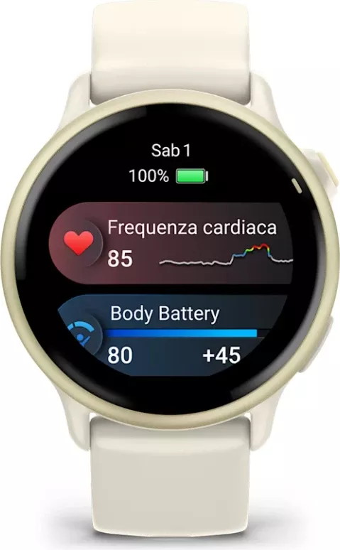 Smartwatch Garmin vívoactive® 6 – Lunar Gold, Bone Strap thumbnail 5