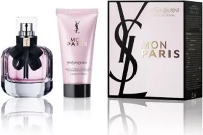 Set Eau De Parfum & Locion trupi Yves Saint Laurent Mon Paris, 100 ml