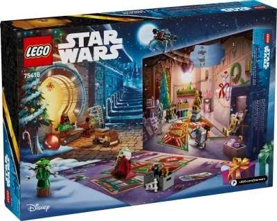 Kalendar adventi LEGO Star Wars 75418, 263 pjesë, 2 minifigura