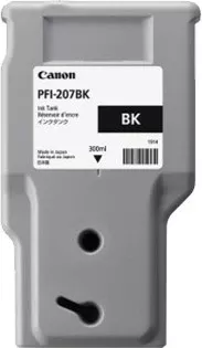 Toner Canon PFI-207 BK, Pigment-based, 1 copë, E zezë