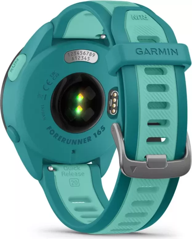 Smartwatch Garmin Forerunner® 165 Music Turquoise/Aqua thumbnail 6