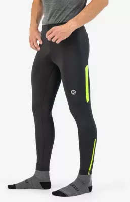 Pantallona sportive Yakimasport, të zeza-fluoreshente