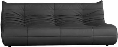 Divan treshe Atelier del Sofa, ngjyrë gri e errët, Bocek