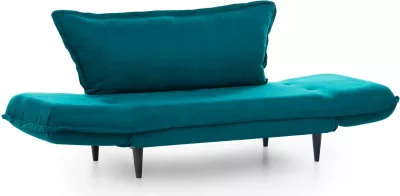 Divan-krevat 2 vendësh, Atelier del Sofa, Vino Daybed, ngjyrë petrol green, GR124\01