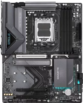 Pllakë amë GIGABYTE X870 EAGLE WIFI7, AM5, ATX, DDR5 deri 256GB, Wi-Fi 7, 2.5GbE, USB4