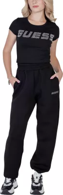 Maicë për femra Guess Active Kiara SS V4BI16 KCIV1, e zezë [Madhësia: S]