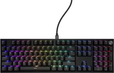 Tastierë mekanike Genesis Thor 404, Gateron Yellow Pro, RGB, full-size, e zezë