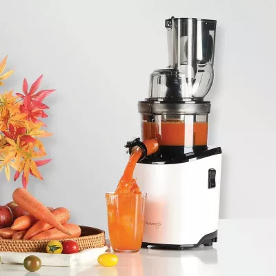 Shtrydhëse e ngadalshme frutash e perimesh Kuvings REVO-830-WT REVO830WT cold press, e bardhë