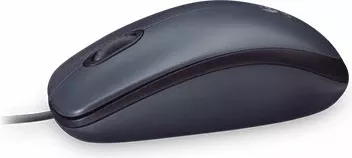 Maus Logitech M90, me kabllo USB, optik 1000 dpi, 3 butona, Gri