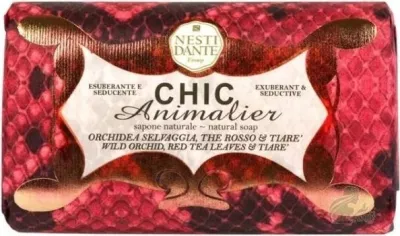Sapun trupit Nesti Dante Chic Animalier Red Python 250g