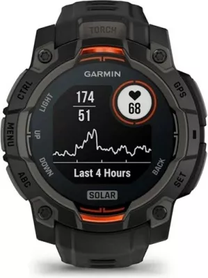 Smartwatch Garmin Instinct 3, 45 mm, Solar, i zi