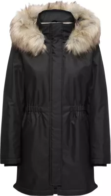 Pallto parka për femra Only ONLMATHILDA 15370930, e zezë [Madhësia: XL]