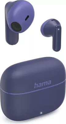 Kufje Hama True Wireless Freedom Light II, Bluetooth 5.3, ngjyrë kaltër