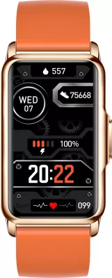 Smartwatch Moye Kronos Fit Buddy 1.47\" IP67 Bluetooth 5.0, portokalli