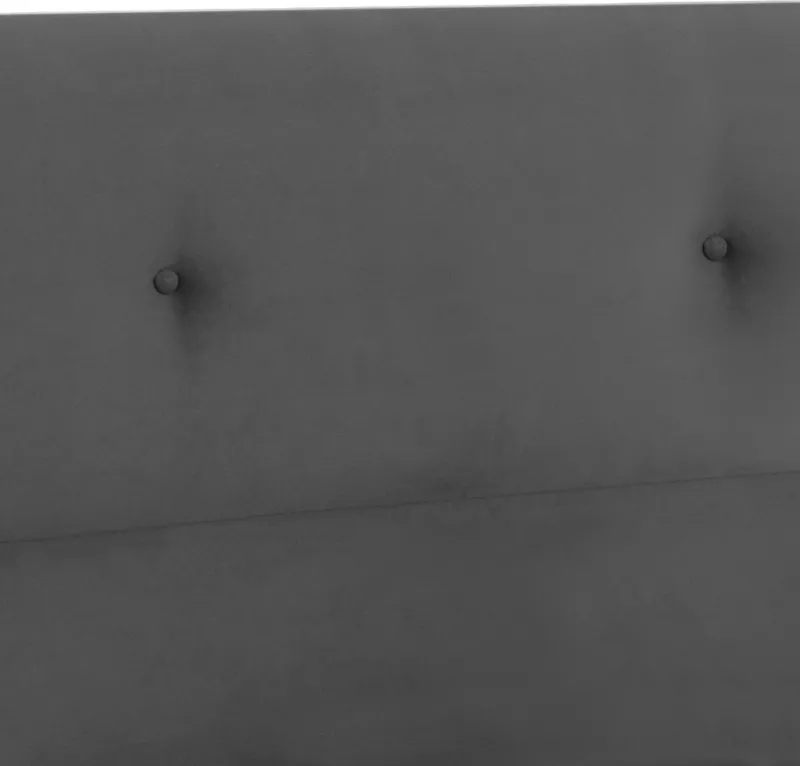 Shtrat DOLORES, kadife gri, FH637.10, 150x200 cm