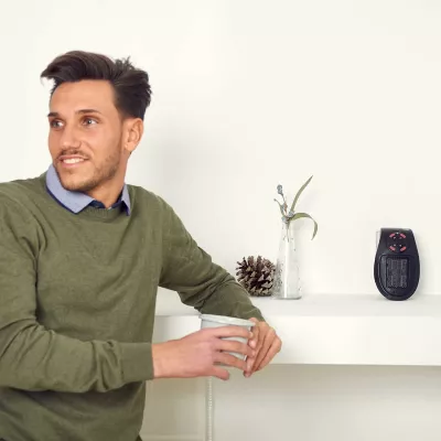 Ngrohës portativ mini qeramik Taurus FH500 500W, i zi