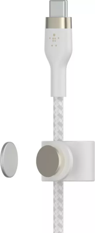 Kabllo Belkin BOOST↑CHARGE PRO Flex, 2 m, USB C, USB 2.0, Bardhë