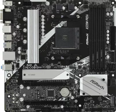 Pllakë amë ASRock A520M PRO4