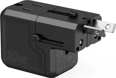Karikues Choetech PD6038, 1x USB-C, 1x USB-A, i zi