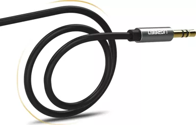 Kabllo audio AUX Ugreen AV119 10733, 1m, mini jack 3.5mm, e zezë