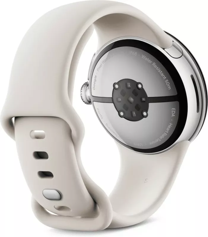 Smartwatch Google Pixel Watch 3, AMOLED, 32GB, Wi-Fi, GPS, porcelain