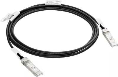 Kabllo rrjeti HPE Aruba Instant On 10G SFP+ në SFP+ DAC 3m, e zezë/argjendtë