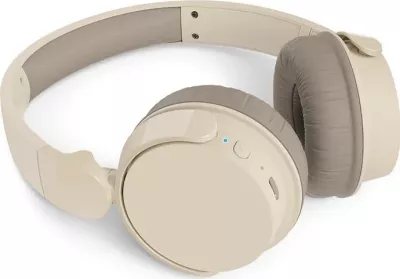 Kufje Philips TAH3209, Bluetooth 5.3, Bezhë