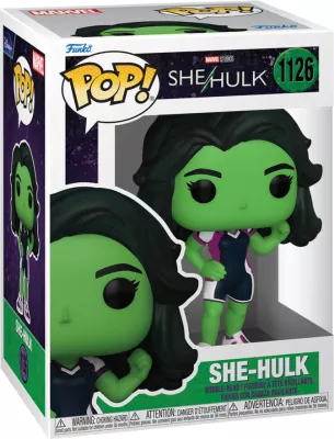 Figurinë vinyl Funko Pop Marvel She-Hulk #1126, e gjelbër