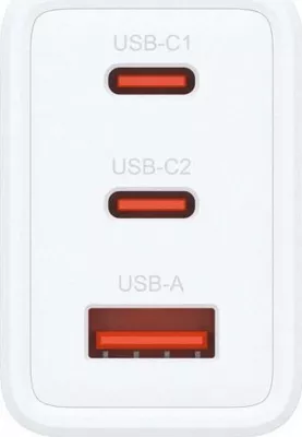 Karikues D-link DCP-651, 65W, 2x USB-C, 1x USB-A, i bardhë