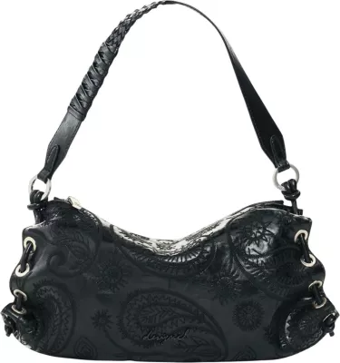 Çantë crossbody për femra Desigual Siroco Xela 26WAXP09, e zezë
