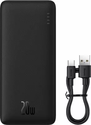 Powerbank Baseus Airpow 20000mAh 20W, e zezë