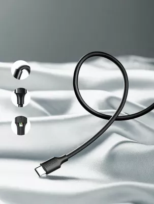 Kablë USB-A në USB-C Ugreen 54452 3 m 3A USB 2.0, e zezë