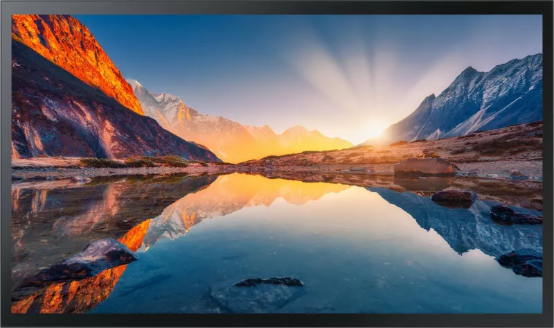 Panel digjital Samsung QM32R-T, 32", LCD, Full HD, Wi-Fi, e zezë