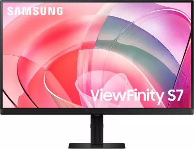 Monitor, Samsung, ViewFinity S7 S27D700EAU / LS27D700EAUXEN, 27 inch, e zezë