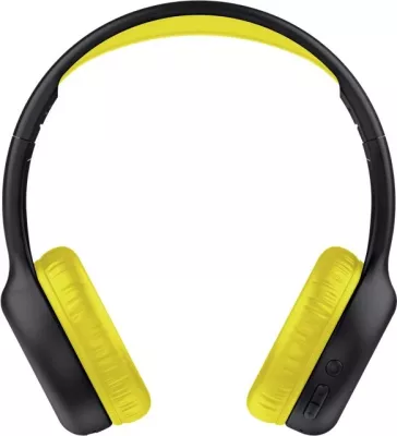 Kufje Trust Nouna, me Bluetooth & USB Type-C, për thirrje/muzikë, e zezë/verdhe